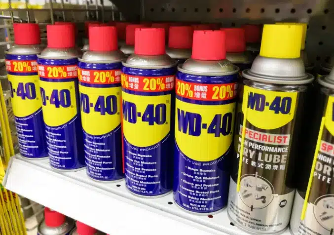 wd-40 to remove crayon from carpet