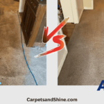 remove high traffic stains from carpet